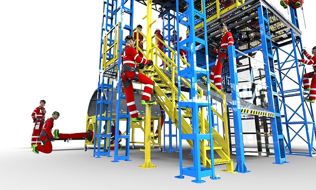 г.Новочебоксарск.На «Химпроме» открыт «Альпинист» – первый в Чувашии полигон обучения высотным работам г.Новочебоксарск.На «Химпроме» открыт «Альпинист» – первый в Чувашии полигон обучения высотным работам